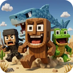 Brainrot Craft: World Survival